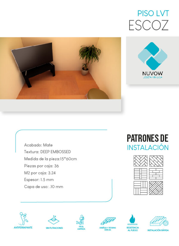 Ficha Técnica LVT Escoz
