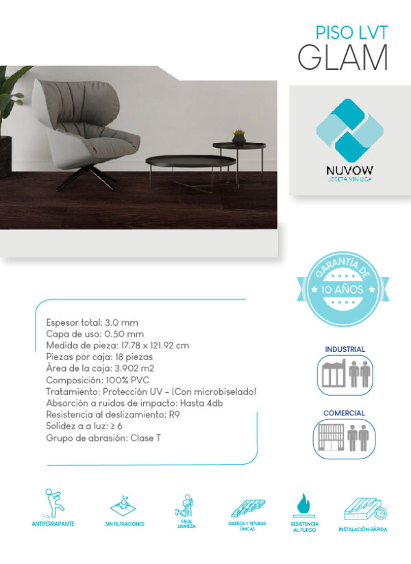 Ficha Técnica LVT Glam