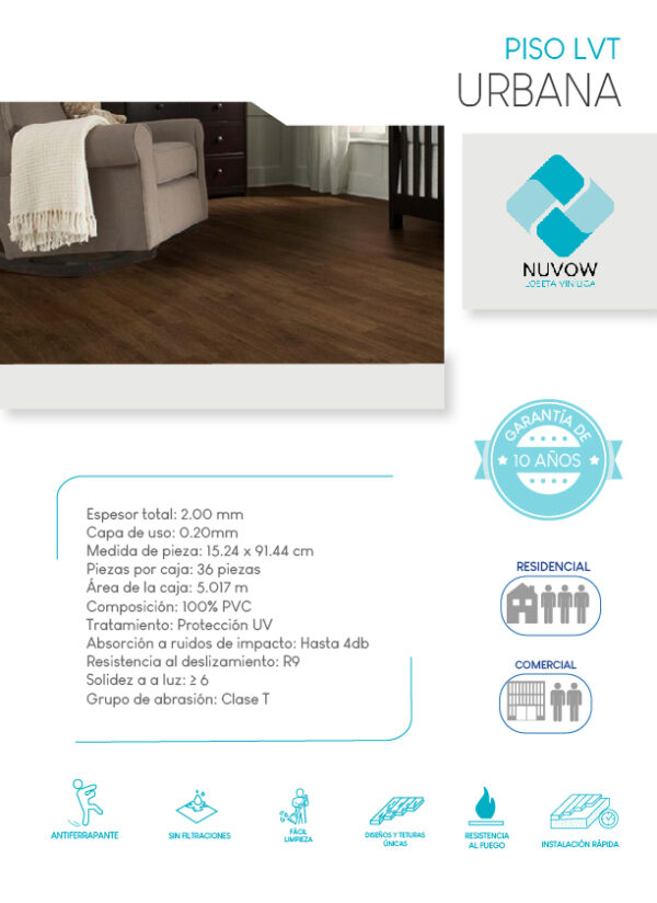 Ficha Técnica lvt urbana
