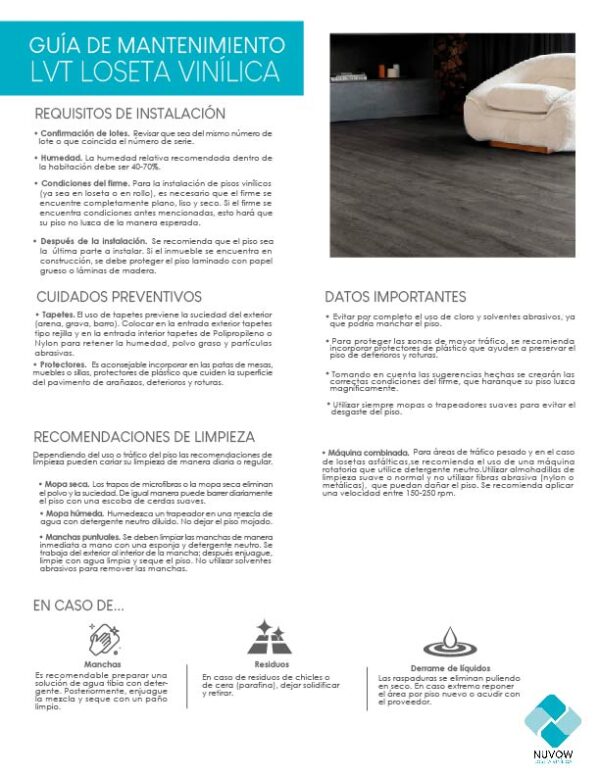 Guía de Mantenimiento LVT