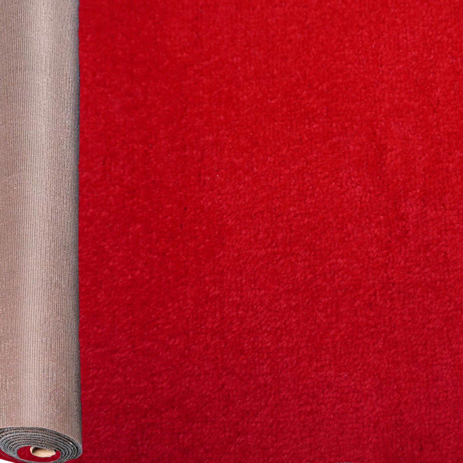 Alfombra En Rollo Color Rojo Sprinter (rasurada) Modelo 120 - Imagen 3