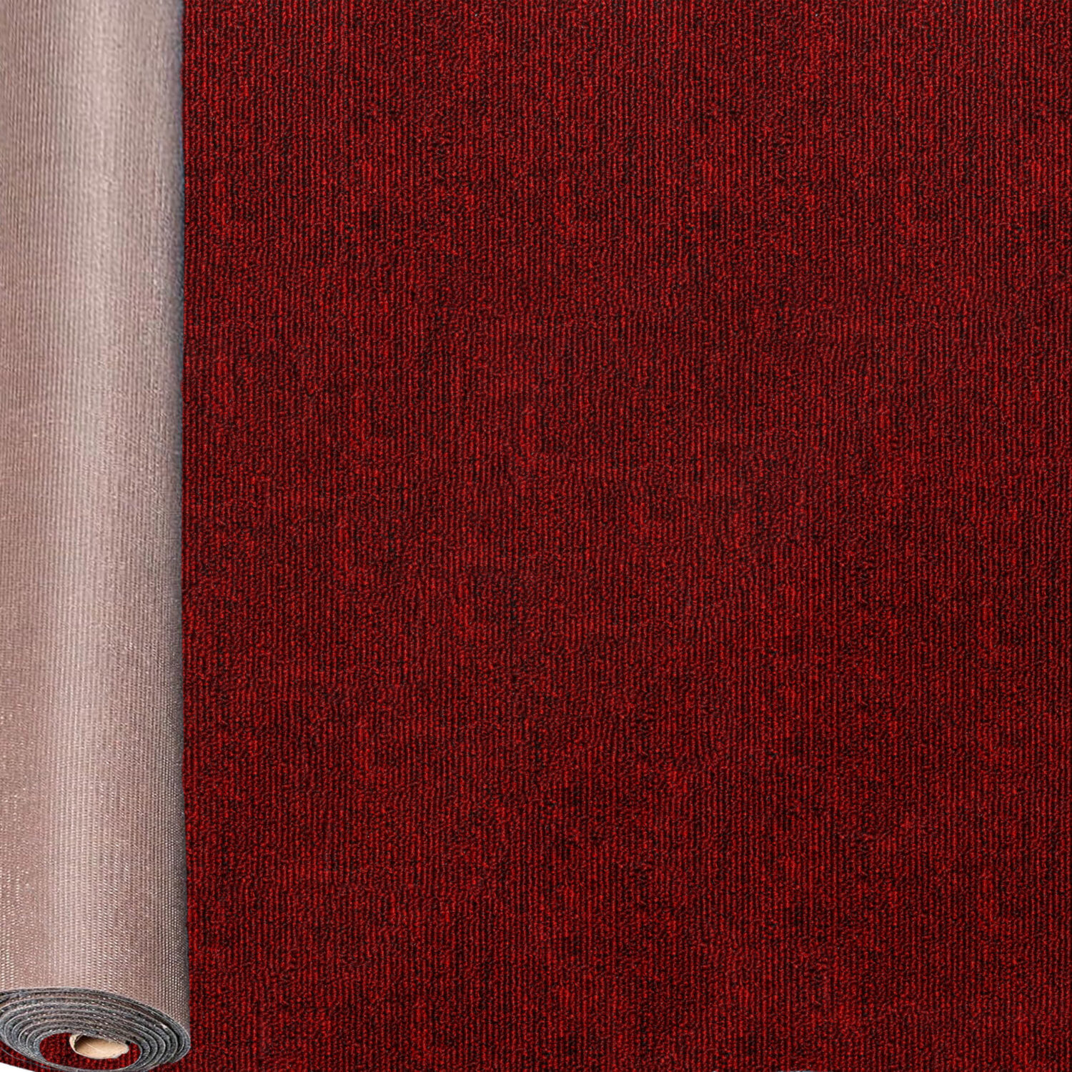 Alfombra En Rollo Color Rojo Colección Astra (nudo) Modelo 320 - Imagen 3