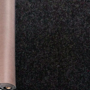 Alfombra En Rollo Color Negro Sprinter (Rasurada) Modelo 78