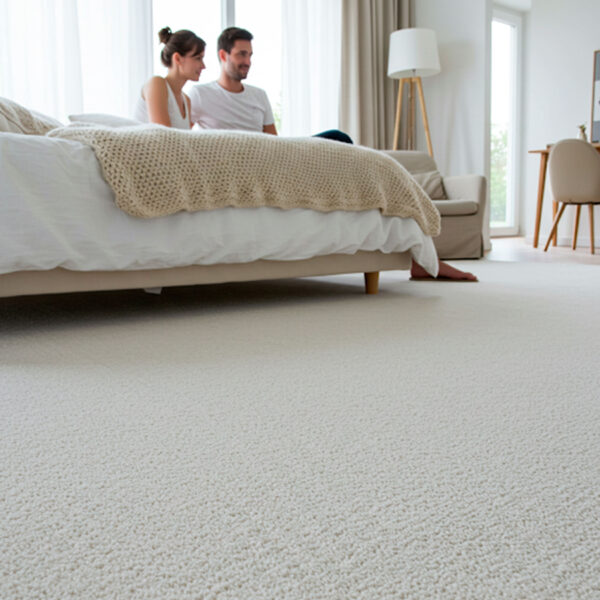 Alfombra En Rollo Colección Splendid (rasurada) Modelo 69 Color Blanco - Imagen 2