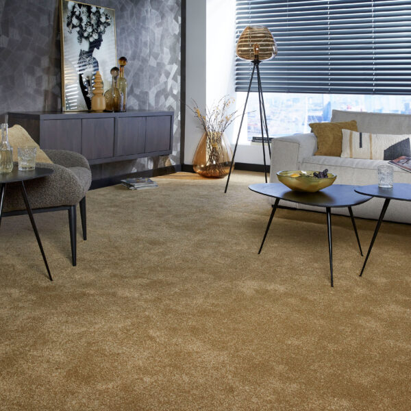 Alfombra En Rollo Colección Splendid (rasurada) Modelo 192 Color Camel - Imagen 2