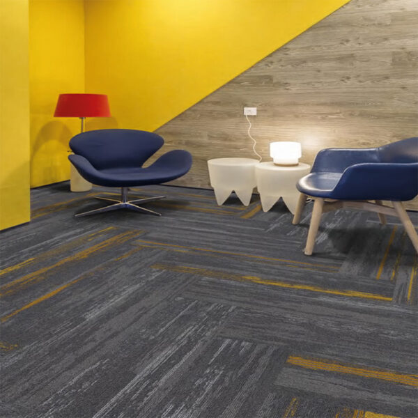Alfombra Modular Colección Tropical Modelo 5 Color Amarillo - Imagen 2