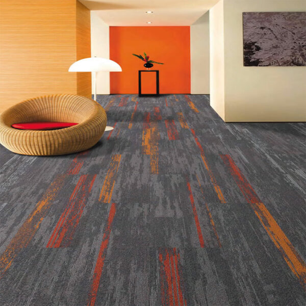 Alfombra Modular Colección Tropical Modelo 3 Color Naranja - Imagen 2