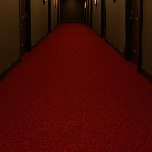 Alfombra En Rollo Colección Astra (nudo) Modelo 320, Color Rojo - Imagen 2
