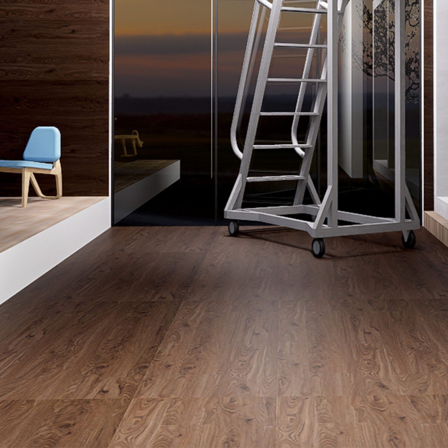 Piso Vinílico Lvt, Marca Nuvow, Colección Urbana, Mod Atlanta, Espesor 2mm, Color Madera - Imagen 2