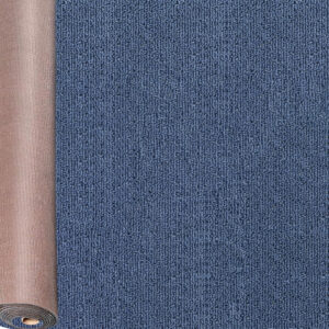 Alfombra En Rollo Azul Índigo Colección Astra (nudo) Modelo 81