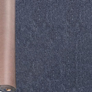 Alfombra En Rollo Azul Marino Colección Astra (nudo) Modelo 280