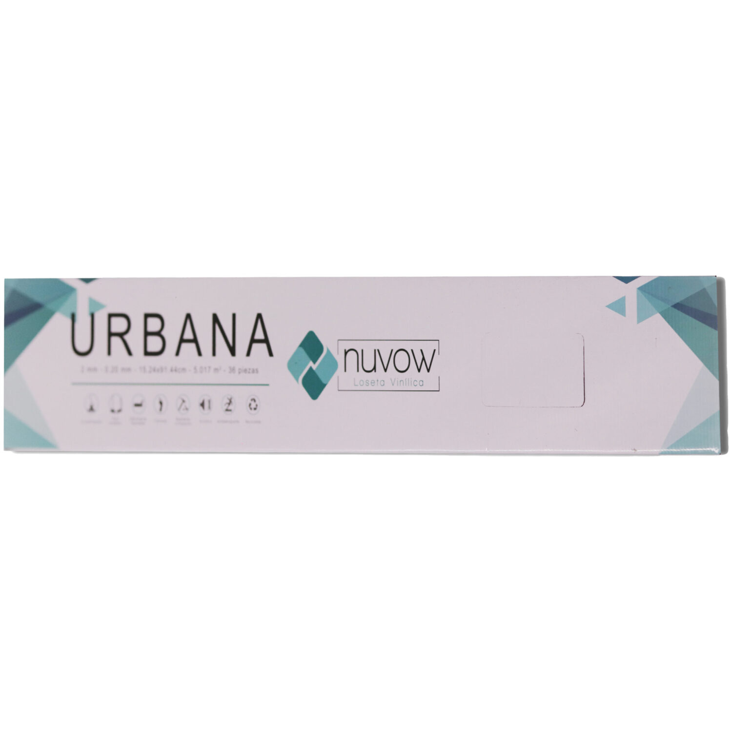 Piso Vinílico Lvt, Marca Nuvow, Colección Urbana, Mod Atlanta, Espesor 2mm, Color Madera - Imagen 4