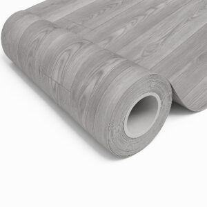 Piso Vinílico En Rollo Madera Gris Oscuro | Mod: Citizen Oak Dark Grey |  Semi Comercial