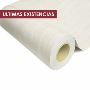 Piso Vinílico en Rollo Madera Blanca | Mod. Bruxelles White