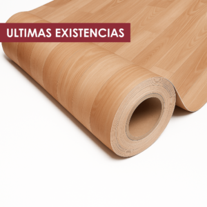 Piso Vinílico en Rollo Madera Clara | Mod. Beech Beige Yellow