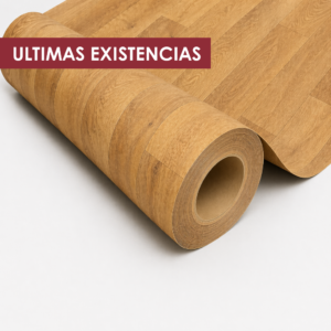 Piso Vinílico en Rollo Madera Natural | Linóleo en Rollo Madera