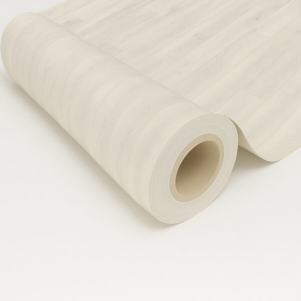Piso vinilico en rollo French Oak Snow