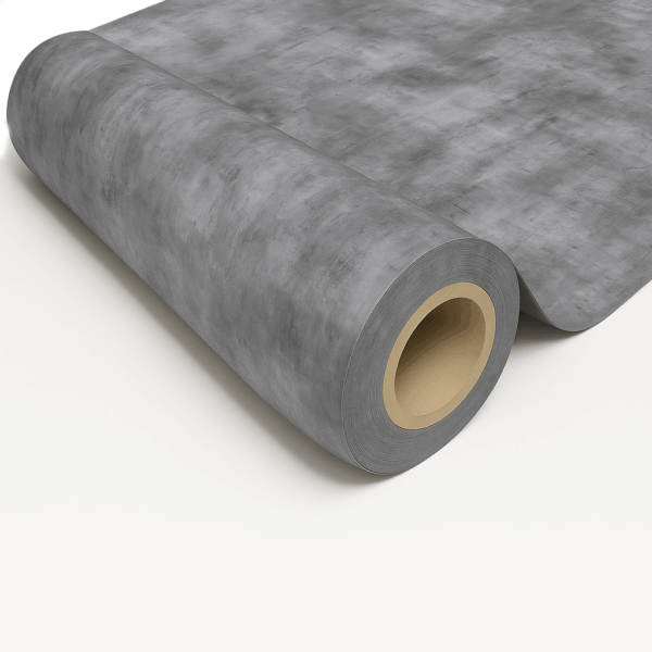 Piso vinilico en rollo Kiruma Metalic Black