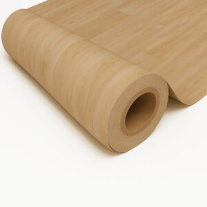 Piso Vinílico En Rollo Madera Miel | Mod: Maple Beige | Semi Comercial