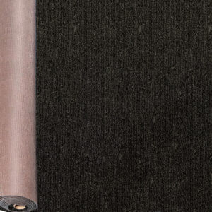 Alfombra En Rollo Color Negro Colección Astra (nudo) Modelo 78