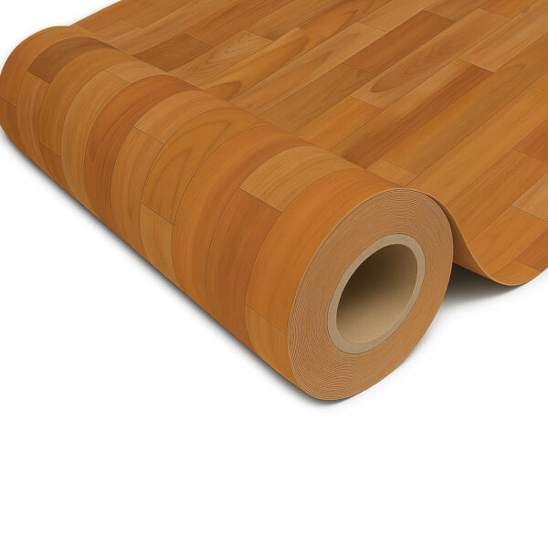 Piso vinilico en rollo Pear Red Brown