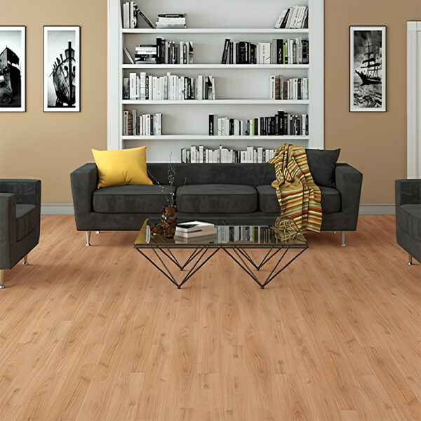 Piso Laminado Modelo Bugday Marca Nuvow (Color Café) - Imagen 2