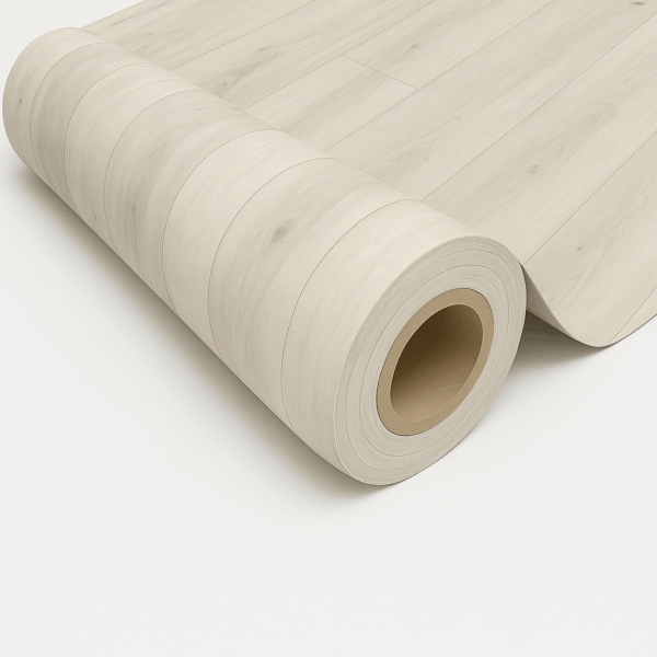Piso vinilico en rollo Powell Oak Grey