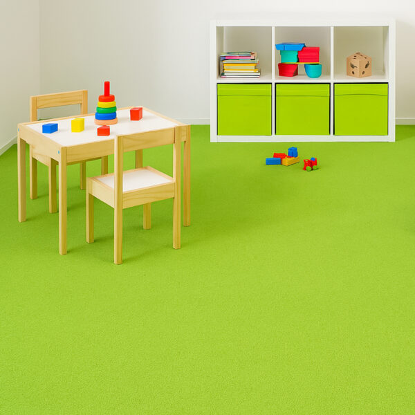 Alfombra En Rollo Colección Sprinter (rasurada) Modelo 40 Color Verde - Imagen 2