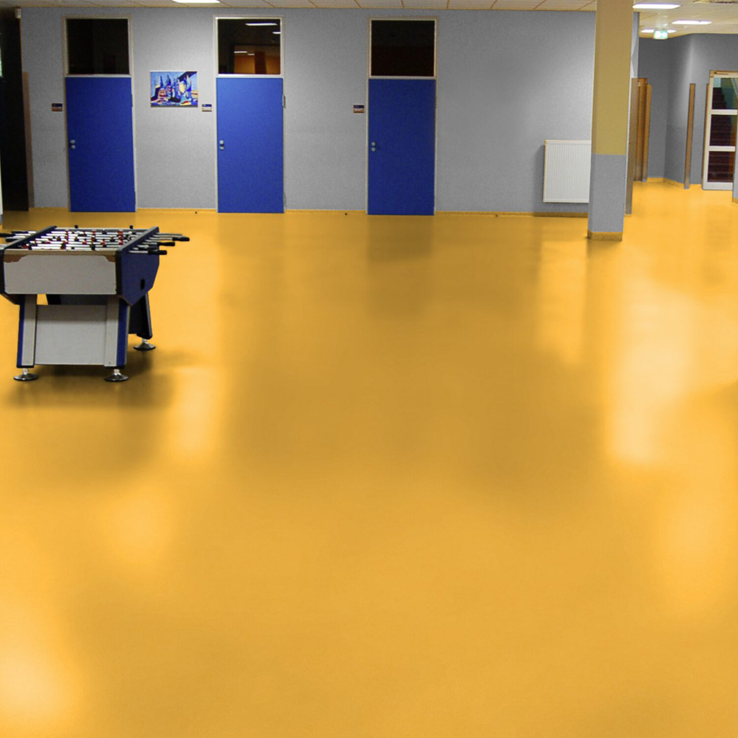 Piso Vinílico en Rollo Amarillo | Linóleo en Rollo - Imagen 2