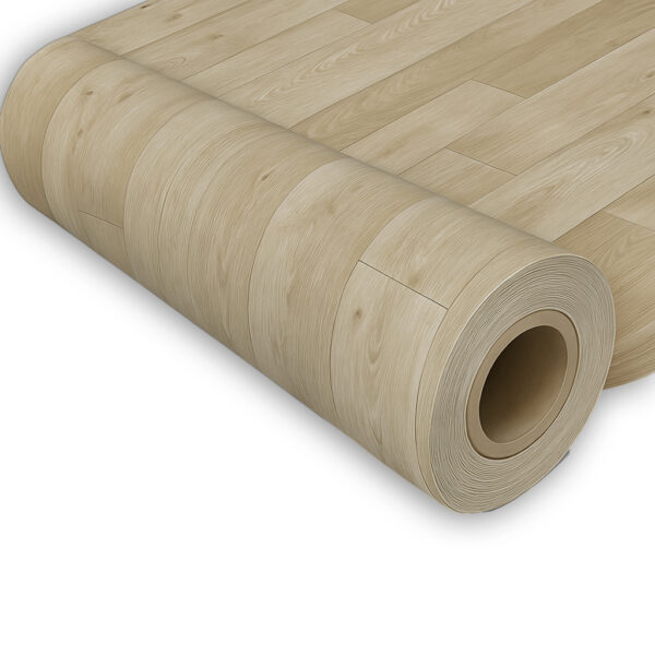 Piso vinilico en rollo Swan Dark Beige