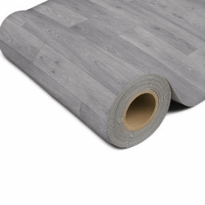 Piso vinilico en rollo Swan Soft Grey