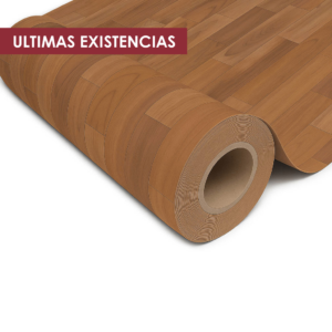 Piso Vinílico en Rollo Café rojizo | Linóleo en Rollo Café rojizo | Mod: Pear Red Brown