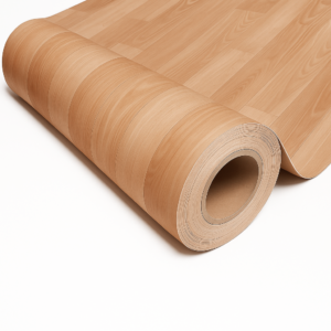 Piso Vinílico en Rollo Madera Clara | Mod. Beech Beige Yellow