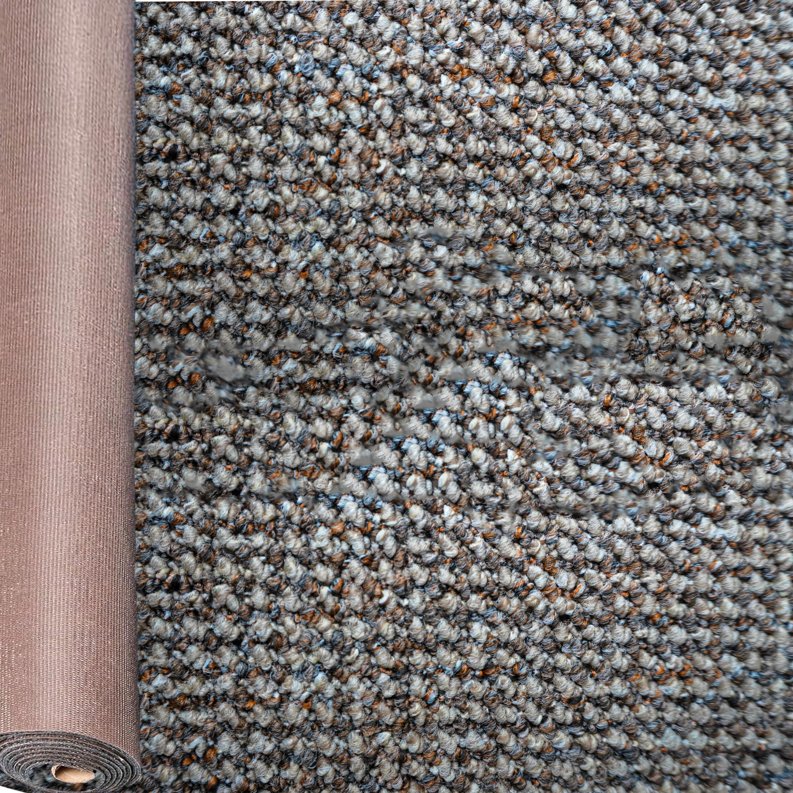 Alfombra En Rollo Color Chocolate | Colec. Hércules (Nudo) | Modelo 1418