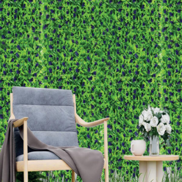 Muro Verde Follaje Artificial Sintético Mod. Lavender - Imagen 2