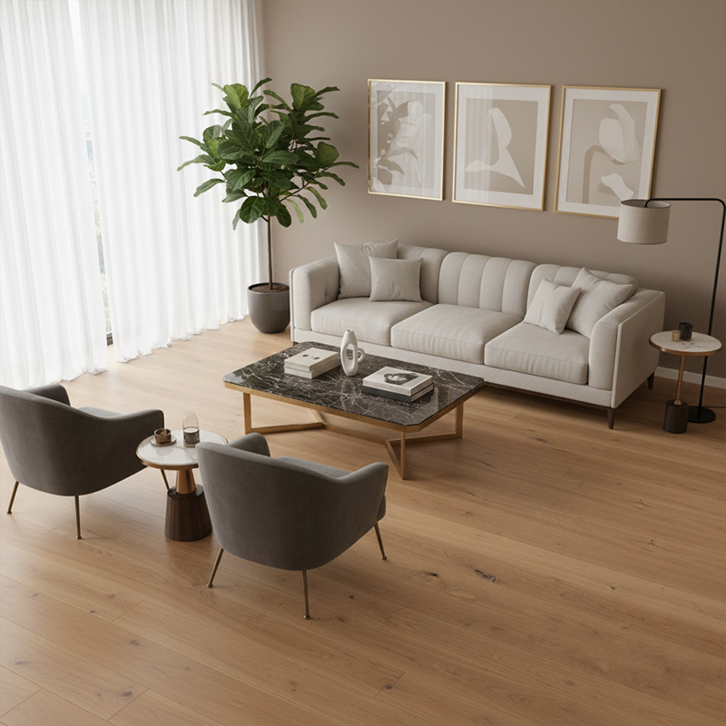 Madera De Ingeniería, Modelo Napoli, Color Maple - Imagen 2