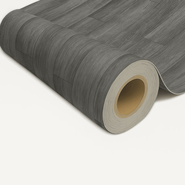 Piso vinilico en rollo Oak Metalic