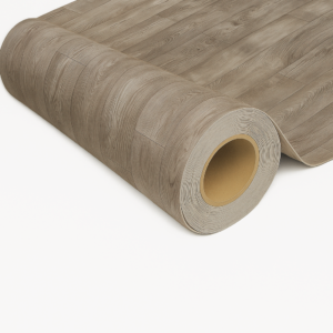 Piso Vinílico en Rollo Madera Gris Oscuro | Mod.Old Meleze Grey