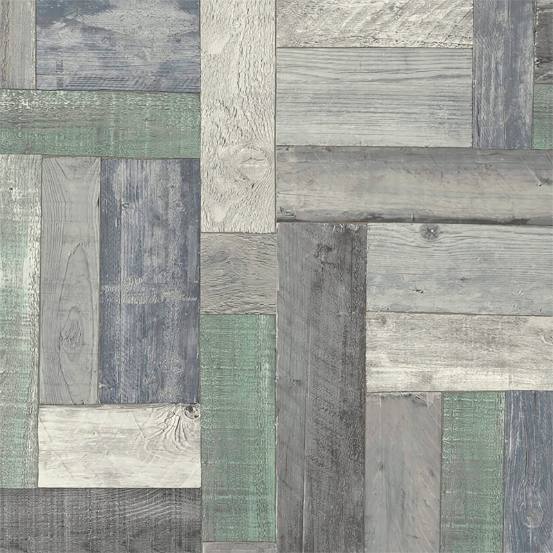 Piso vinilico en rollo Trend Pine Blue- Green - Imagen 2