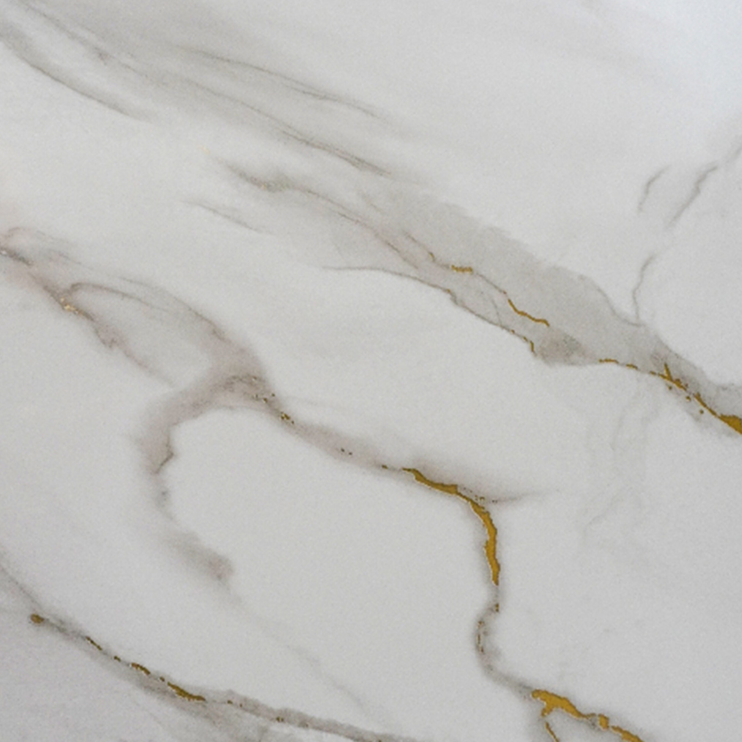 Placa Tipo Mármol Aviv (Color Blanco-Dorado) | Colección Biloba - Imagen 3