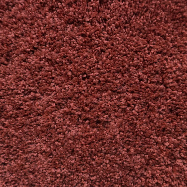 Alfombra En Rollo Colección Sunbeam (rasurada) Modelo 20, Color Rojo