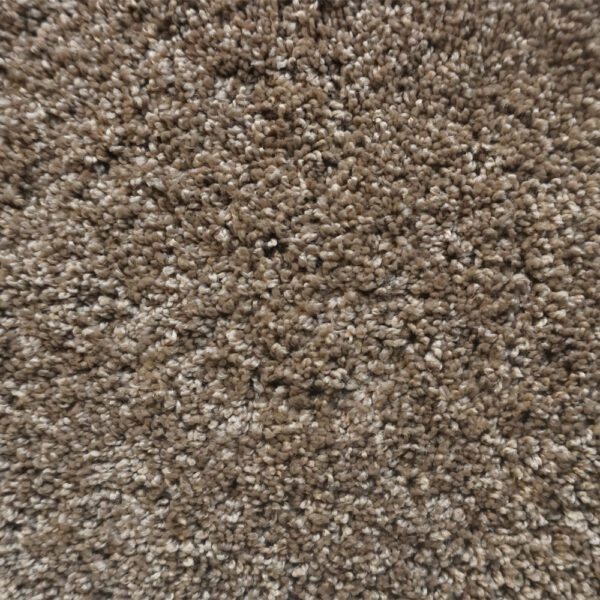 Alfombra En Rollo Colección Sunbeam (rasurada) Modelo 91, Color Café