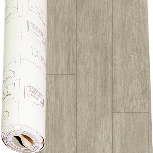 Piso vinilico en rollo 036 Oak Grey