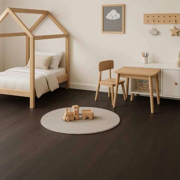 LVT Autoadherible, Nuvow, Mod. Bury, Espesor 2 mm, Brunet - Imagen 2