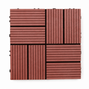 Piso Deck WPC | Colecc. Terratiles | Modelo Terracota | Piso Deck Para Exterior