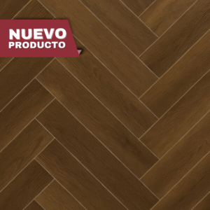 SPC Herringbone Color café | Mod: Nox | PRODUCTO NUEVO*