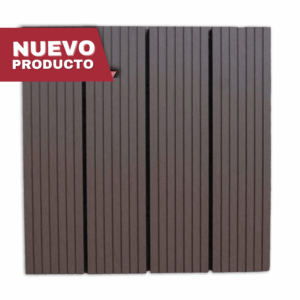 Deck Tile WPC Color Chocolate | Colecc. Terratiles | Modelo Mocca PRODUCTO NUEVO
