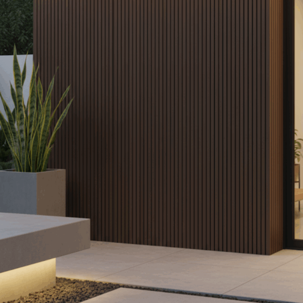 Lambrin WPC Exterior Color Café Oscuro | Mod: Nogal Urbano | PRODUCTO NUEVO - Imagen 4