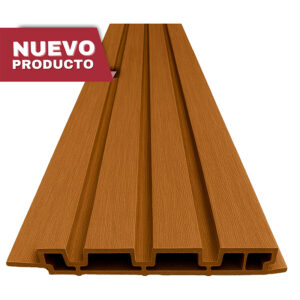 Lambrin WPC Exterior Color Café Claro | Mod: Cedro Vivo | PRODUCTO NUEVO