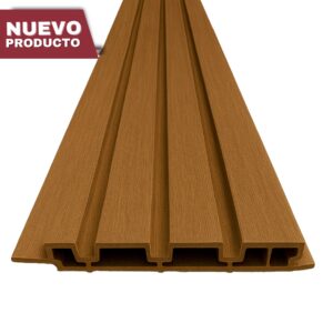 Lambrin WPC Exterior Color Café Claro | Mod: Cedro Vivo | PRODUCTO NUEVO